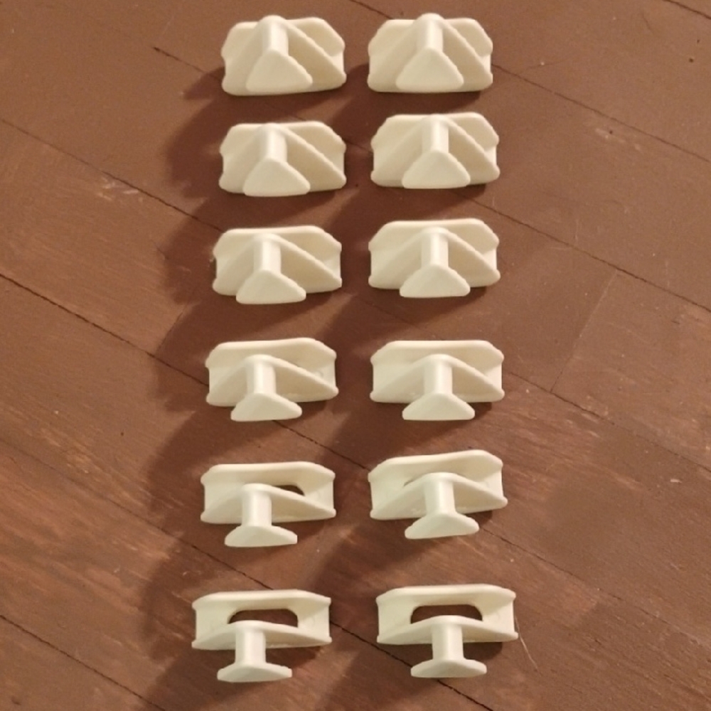 New RUBY Space Triangle Hanger accessory, designed to maximize closet space. 